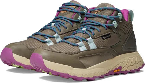 Vista 2 de New Balance Tenis de correr Fresh Foam X Hierro V1 de corte medio para mujer