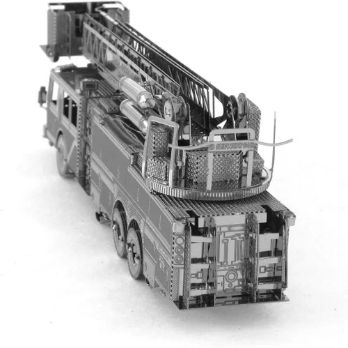 Vista 3 de Metal Earth Kit de modelo de metal 3D de camión de bomberos Fascinaciones