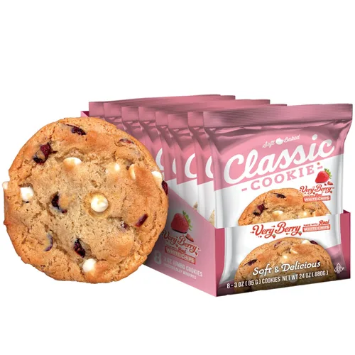 Vista 15 de Classic Cookie, Galletas horneadas suaves, galletas S'mores, 3 onzas, paquete de 8