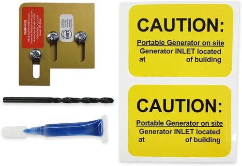 Vista 4 de GenInterlock SD-200A Kit de bloqueo para paneles eléctricos Square D para uso seguro de energía portátil al aire libre durante cortes de energía