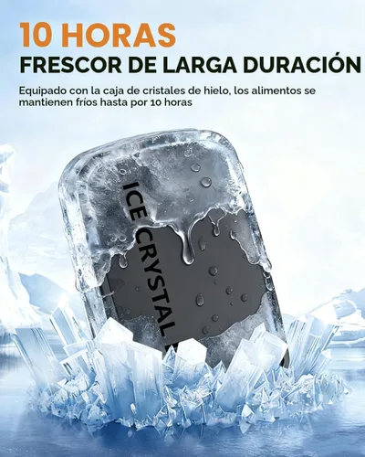 Vista 5 de GEARGO 𝟐𝟎𝟐𝟔 Actualizado Caja de Almuerzo Eléctrica Inalámbrica, 6.3 Tazas & Caja de Almuerzo Calentada Recargable de 20000mAh con Caja de Cristal