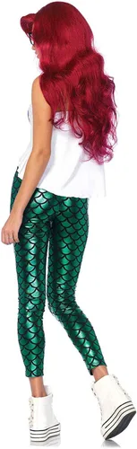 Vista 2 de Leg Avenue Disfraz de sirena hipster de 3 piezas para mujer Multi