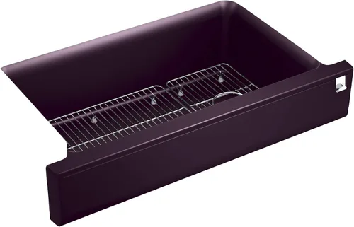 Vista 40 de Kohler K-8223-CM5 Cairn - Grifos para fregadero de cocina, color beige mate