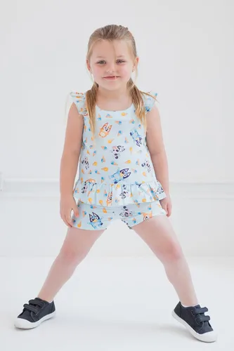 Vista 2 de Bluey Bingo Matching Family Tank Top and Shorts Outfit Set