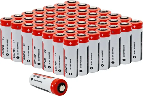 Vista 9 de Paquete de 2 baterías de litio CR17450 2400mAh 3V reemplazo PLC batería de control industrial
