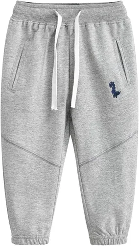 Vista 3 de Fruitsunchen Pantalones deportivos de dinosaurio para niños pequeños (paquete de 1, 2 unidades)
