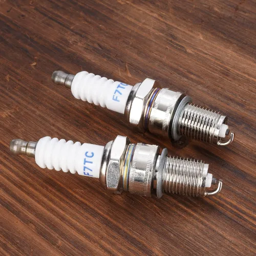 Vista 3 de 2 piezas de bujías F7TC para GX120 GX160 GX200 GX240 GX270 GX340 GX390 Bujías para motor de 4 tiempos, bomba de agua, generador, motosierra