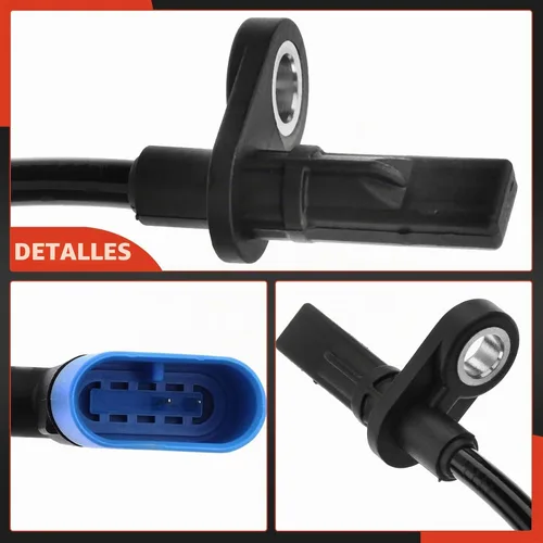 Vista 7 de A-Premium Sensor de velocidad de la rueda trasera ABS compatible con Mercedes-Benz