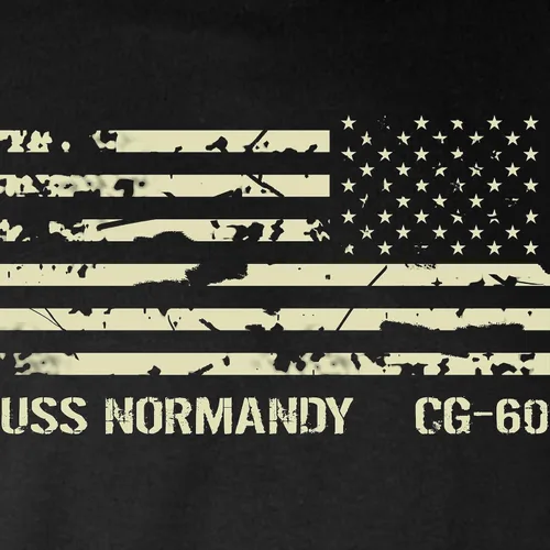 Vista 3 de CafePress USS Normandy Long Sleeve Dark T Shirt Unisex Cotton Long Sleeve T-Shirt