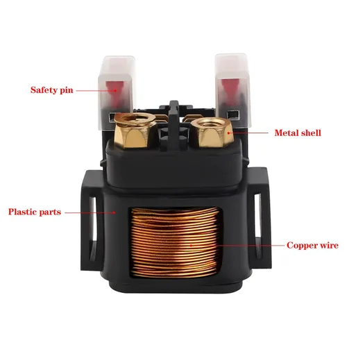 Vista 8 de Road Passion Reemplazo del relé de solenoide de arranque para Yamaha YZF600 YX600 YZF-R6 YFZR6 1995-2007 FZ600 FZS6 FZ6 2004 2006-2008