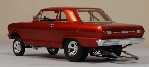 Vista 2 de Moebius 2324 1965 Gasser Kit de coche