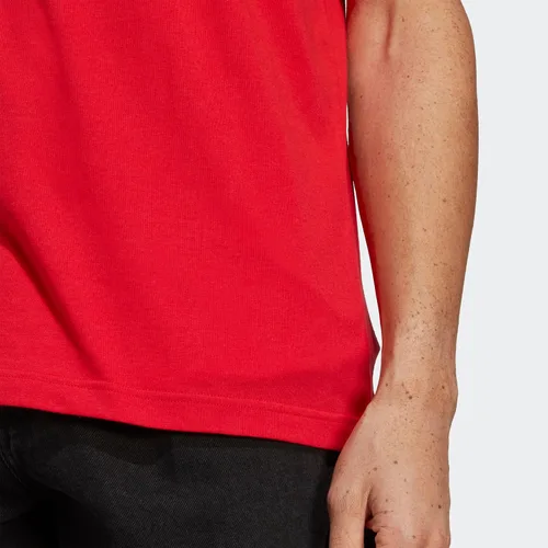 Vista 3 de Adidas Camiseta básica para hombre con logotipo bordado lineal T