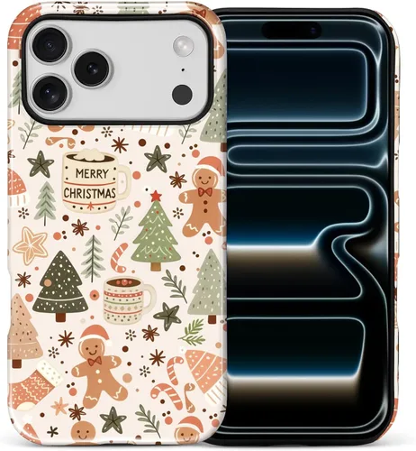 Vista 16 de Funda para iPhone 13 iPhone 14, a prueba de golpes, funda protectora híbrida de 2 capas, doble protección contra caídas, antiarañazos, diseño Rojo