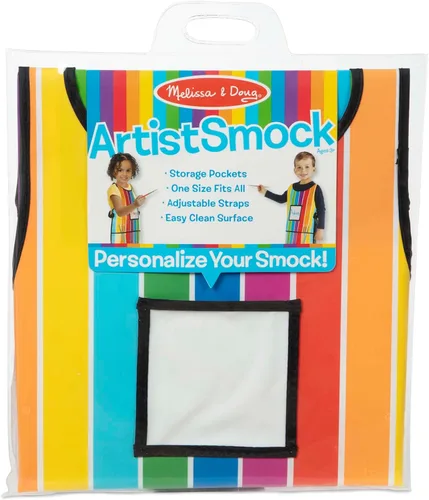 Vista 3 de Melissa & Doug Guardapolvo para artistas, Multicolor