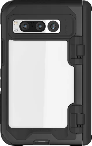 Vista 36 de Ghostek Atomic - Funda delgada transparente, parachoques de aluminio, protección resistente a prueba de golpes para Google Pixel 7 (6.3 pulgadas)