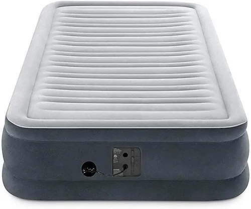 Vista 8 de Intex Comfort Dura-Beam - Colchón de aire con bomba eléctrica interna, altura elevada (modelo 2020)