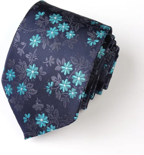 Vista 105 de WeiShang Lote de 6 corbatas clásicas de seda para hombre, corbatas tejidas jacquard