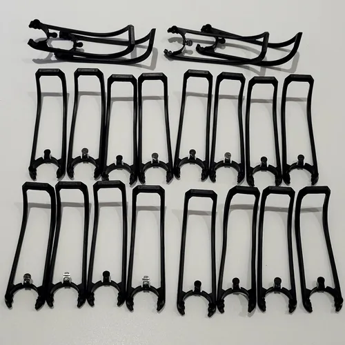 Vista 8 de for E99 PRO 2 Mini Drone for Motor Arm Shell/Propeller Protective Frame Gears Blade Clip for DIY(12PCS Blade Guard)