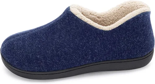 Vista 11 de ULTRAIDEAS - Pantuflas de interior para mujer con espuma viscoelástica, zapatillas de casa con cierre cálido para mujer con suela exterior de goma