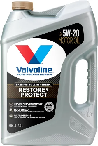 Vista 141 de Valvoline SynPower Full aceite sintético para motor, 1 Cuarto de galón, Ambar