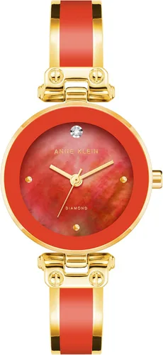 Vista 19 de Anne Klein Reloj de pulsera con esfera de diamantes genuinos