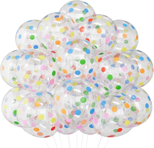 Vista 15 de Juego de 60 globos de látex negros de 12 pulgadas para fiestas Helio redondo para decoraciones de cumpleaños