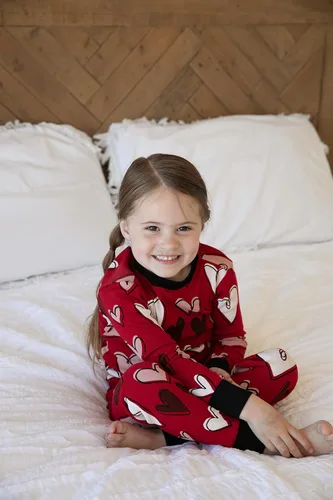 Vista 5 de Lazy One Pijamas de vacaciones a juego para la familia conjuntos de pijama de vacaciones para adultos adolescentes niños y perros