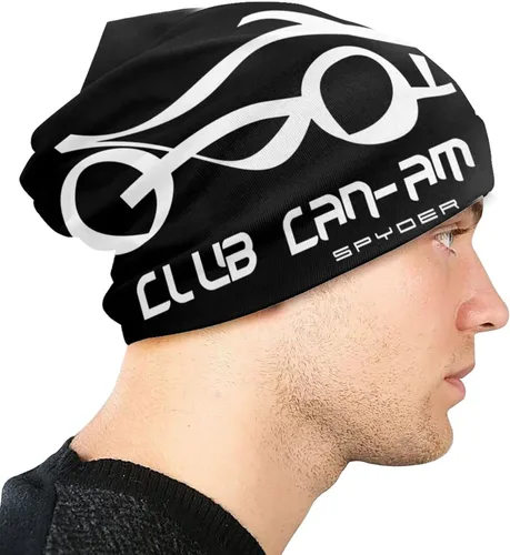 Vista 4 de WMJEODSS Can-Am Spyder - Gorro de punto para exteriores, unisex, informal, cálido, hip hop