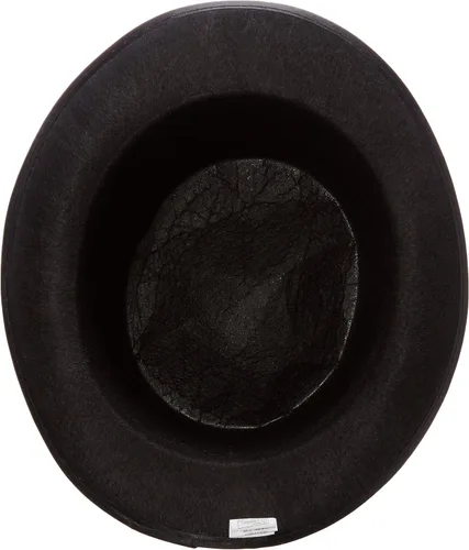 Vista 3 de Sombrero de copa de fieltro negro, otro, Negro, Paquete de 1