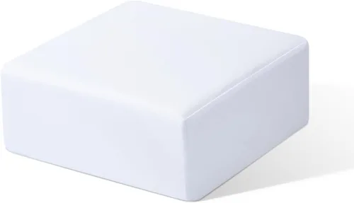 Vista 16 de Almohada de espuma viscoelástica con forma de cubo para dormir de lado, almohadas cuadradas para aliviar el dolor de cuello y hombros, almohada