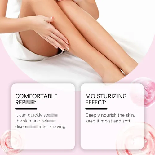Vista 4 de Aceite para Después del Afeitado de Fresa y Vainilla para Mujeres para Piel Suave, Aceite para Después del Afeitado Suave, Previene Vellos