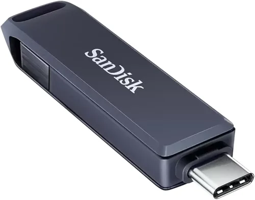 Vista 4 de SanDisk 64GB Unidad Flash para iPhone - Funciona con iPhone 15 y más nuevo (conector USB-C) y iPhone 14 y más antiguo (conector Lightning)