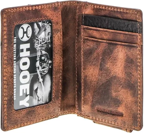 Vista 71 de HOOEY Cuero Bi-Fold Hombre, Hands-Up- Estampado Nómada, Talla única, 2812937