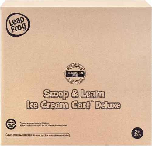 Vista 8 de LeapFrog Scoop and Learn Ice Cream Cart Deluxe (embalaje sin frustración), color rosa