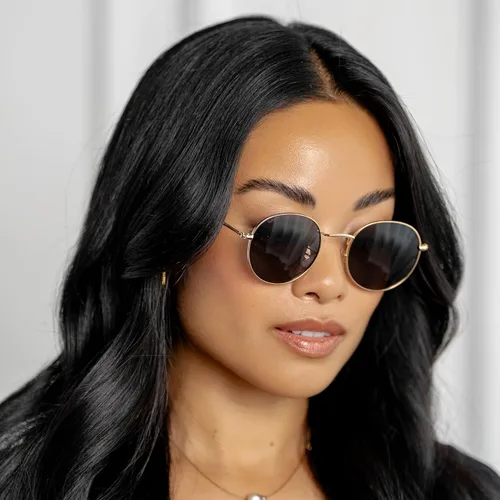 Vista 4 de Wearme Pro, modernos lentes de sol con lente redondo reflectante