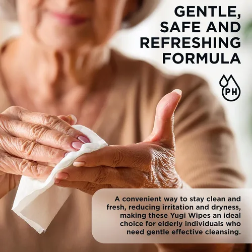 Vista 5 de Toallitas corporales para adultos – XL sin enjuague para ducha, paños de baño, baño sin perfume para ancianos, camping, gimnasio, viajes