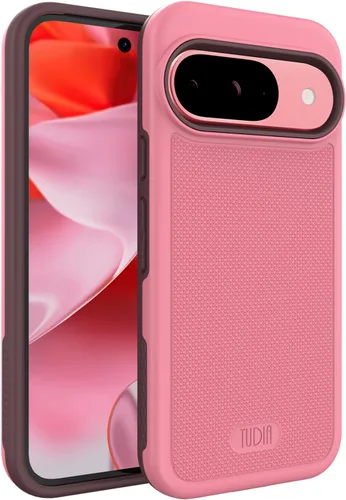 Vista 18 de TUDIA MergeGrip [Compatible con Magsafe] Funda para Google Pixel 7a 2023, [Probada contra caídas de grado militar] Borde elevado para protección