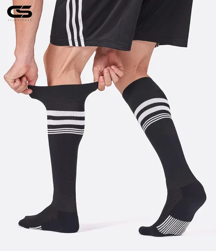 Vista 2 de CS CELERSPORT 23 pares de calcetines de fútbol y sóftbol para jóvenes, niños, hombres y mujeres, calcetines multideportivos