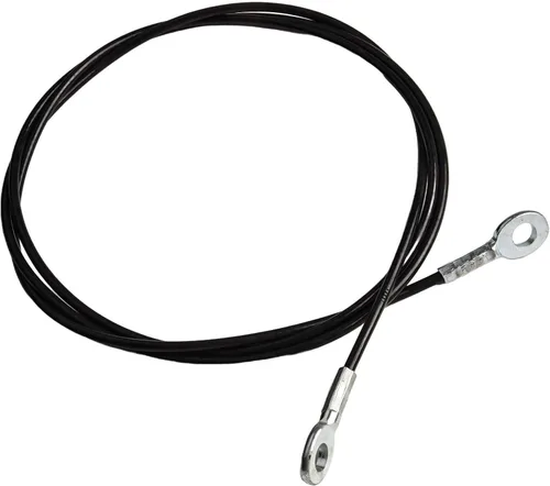 Vista 2 de High Strength Fitness Gym Replacement Cable 5mm Steel Wire with Nylon Coating, Smooth Operation (2m)