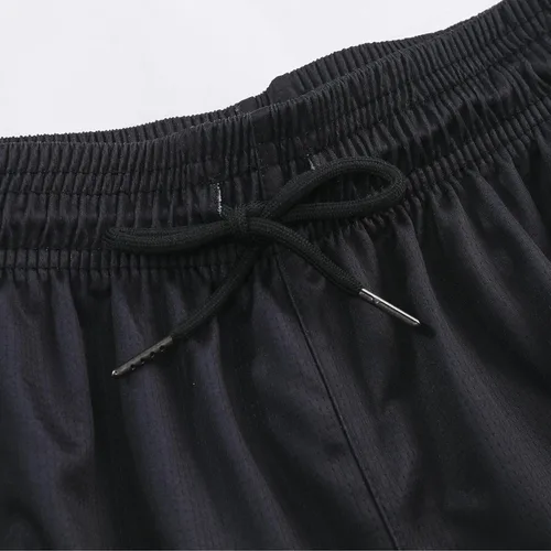 Vista 6 de Flyingyan Pantalones Cortos Deportivos de Baloncesto para Hombre con Bolsillos con Cremallera de Malla para Entrenamiento Activo y Rendimiento