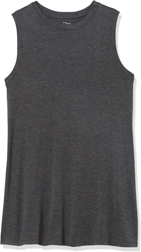 Vista 6 de Tienda Essentials Túnica de manga muscular de ajuste relajado para mujer (anteriormente ritual diario)