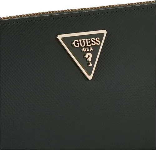 Vista 3 de GUESS Laurel - Cartera grande con cremallera, Logotipo de Dove