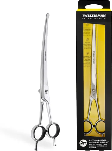 Vista 19 de Tweezerman 7" Pet Grooming Shears-Safety Round Tips for Dogs & Cats