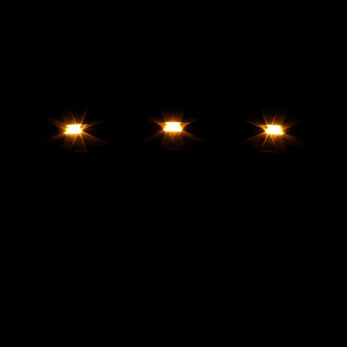 Vista 4 de Spec-D Tuning Parrilla de parachoques delantero negro mate con luces LED ámbar compatible con Dodge Ram 1500 2009-2012