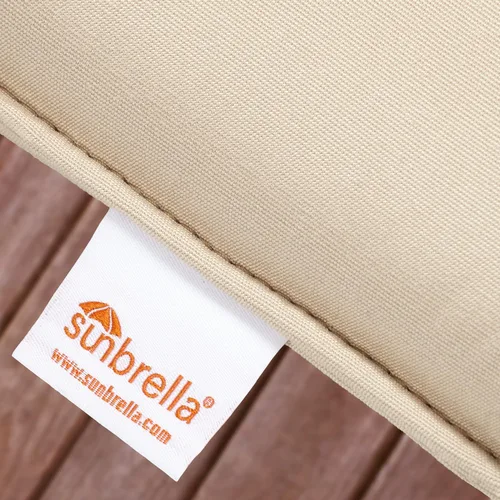 Vista 3 de Sorra Home Trupedic x Sunbrella - Juego de 2 cojines para silla de interior y exterior, perfectos para oficina, comedor, cocina, patio, porche
