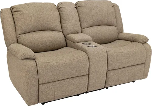 Vista 12 de RecPro Charles - Sofá reclinable de pared RV de 58 pulgadas Tela fósil