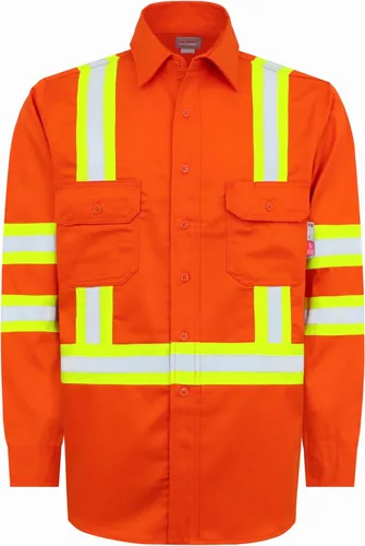 Vista 14 de Titicaca FR Shirt Flame Resistant Work Shirt Men's Cotton 7.5oz Welding Shirt