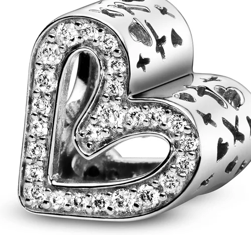 Vista 4 de PANDORA Jewelry Always by Your Side - Colgante de circonita cúbica en plata de ley Metal Cristal Circonita cúbica