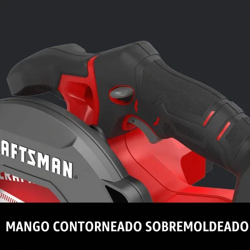 Vista 3 de CRAFTSMAN Sierra Circular Inalámbrica V20, 6-1/2 pulgadas, Solo Herramienta (CMCS500B)
