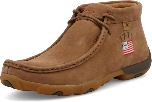 Vista 15 de Twisted X Botas tipo mocasín Chukka para mujer Bombardeo